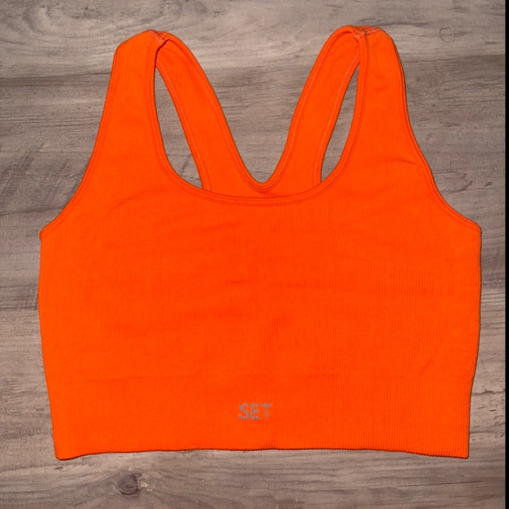 Setactive madelyn cline box bra golden hour